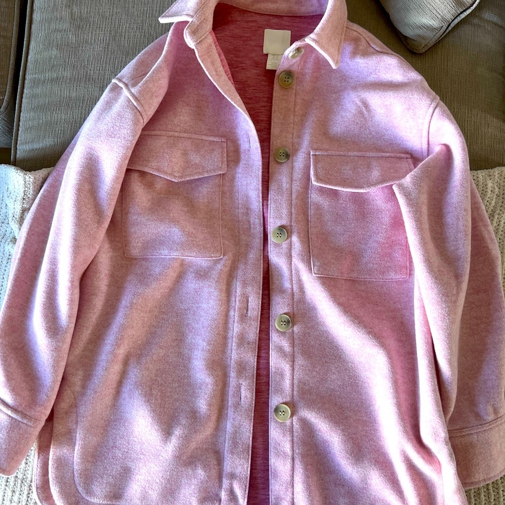 Pink Shacket